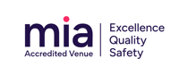 Accredited venue sticker lozenge navy.png